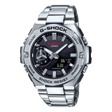 Relógio Casio G-shock Gst-b500d-1adr *bluetooth Tough Solar Cor Da Correia Prateado Cor Do Bisel Prateado Cor Do Fundo Preto