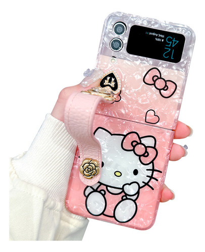 Oso Amoroso Hola Kitty Zflip5/4/3 Funda De Teléfono