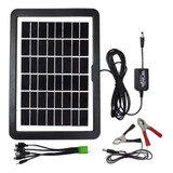 Panel Solar Portátil 15w Para Baterías Y Dispositivos 12v