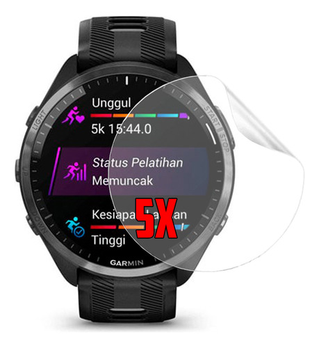 Película Para Garmin Forerunner 965 Tpu Hydrogel Kit 5 Uni