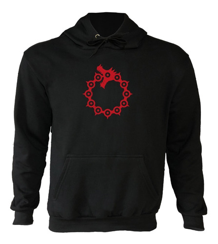 Buzo Canguro Hoodie Capucha Hombre Mujer Seven Deadly Sins
