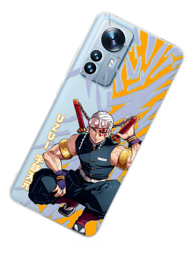 Funda Para Xiaomi Demon Slayer Uzui Sonido Case Anticaídas
