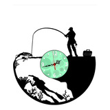 Reloj De Pared De Pesca