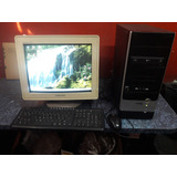 Pc Pentium Dual 1.60 Ghz 250 Gb 2gb Ram Monitor 17 No Envio