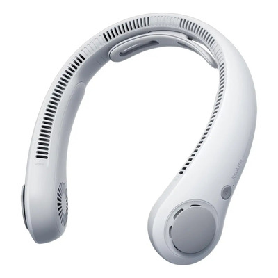 Jisulife Ventilador De Cuello, Sin Manos, 5vel 5000 Mah | Meses sin interés