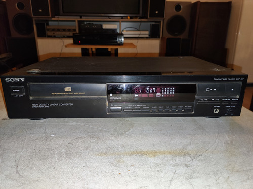 Cd Player Compactera Sony Cdp-397 Muy Buena! Made In Japan!