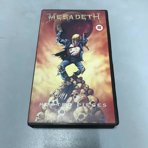 Megadeth Rusted Pieces Vhs Importado Uk Mustaine