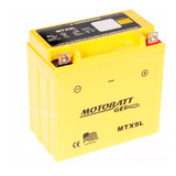 Bateria Motobatt Gel Kawasaki Klf110b Mojave 110 Cc