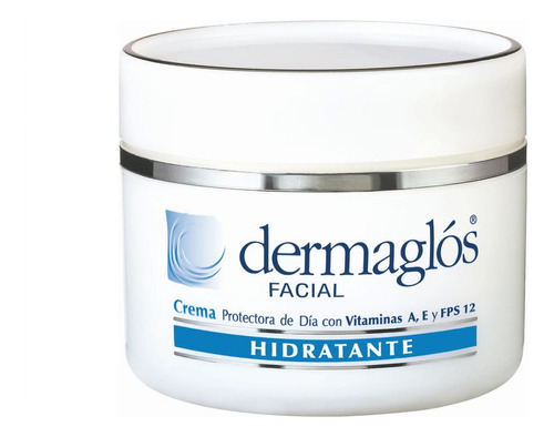 Crema Dermaglos Hidratante De Día Fps 12 Piel Normal X 50 Ml