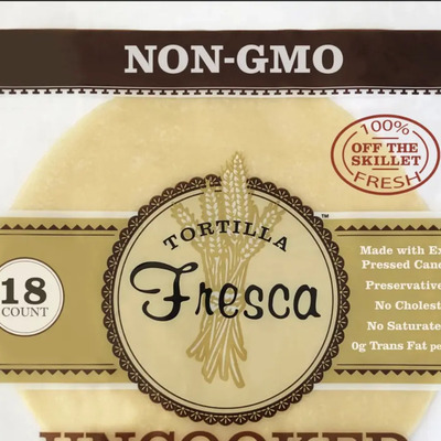 Tortilla Fresca De Harina 1.84 Kg (2 Paquetes) | Envío gratis