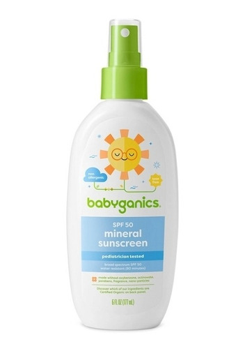 Protetor Solar Babyganics Spray 177ml - Spf 50+