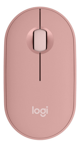 Mouse Bluetooth Logitech M350s Pebble Mouse2 Rosa Ct