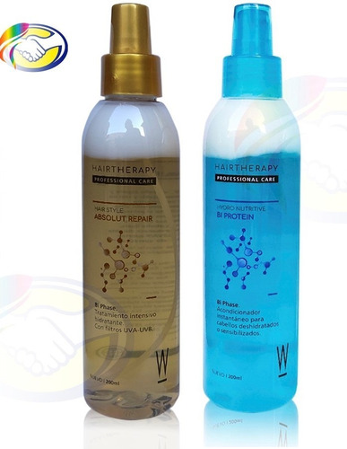 2 Bi Fase W Hair Therapy X 200 Ml C/u ( Bi Protein, Repair)
