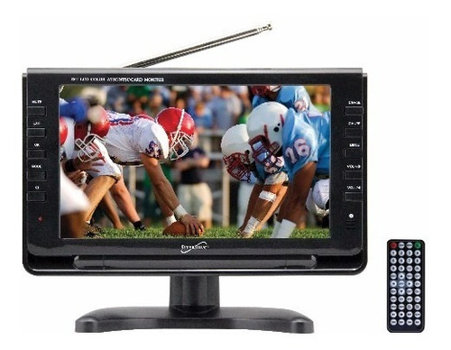 Tv Digital Portatil Pantalla Lcd 9 Pulgadas Usb Sd Sc499