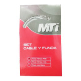 Set De Cable Y Funda Para Frenos Bicicleta Mtb