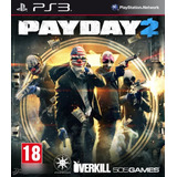 Pay Day 2 Ps3 Juego Original Playstation 3