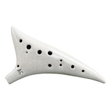 Ocarina Protectora De Cerámica Con Forma De Flauta Con Cola