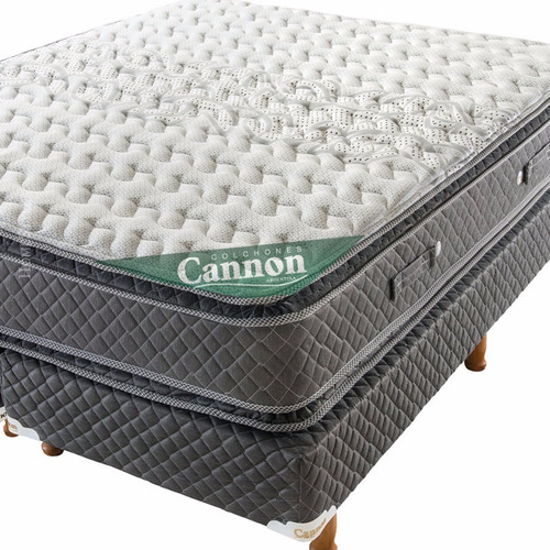 Sommier Y Colchon Cannon® Doral Pillow 140x190 + 2 Almohadas