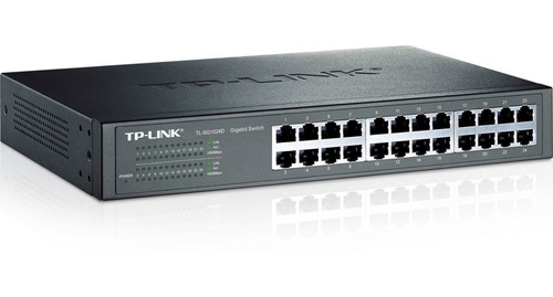 Switch Gigabit Tp-link 24 Port 10/100/1000 Rack Tl-sg1024d