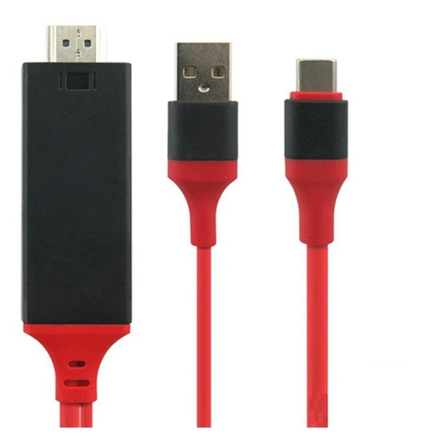 Adaptador De Tv Mhl Tipo C A Hdmi Compatible Con Adaptador T