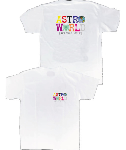 Playera Astroworld Colores Cactus Jack