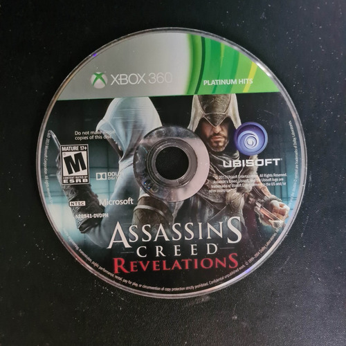 Assassins Creed Revelations - Xbox 360 (solo Disco)