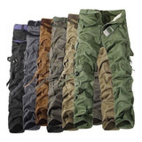 Pantalones Cargo De Combate Multi-bolsillos Tácticos