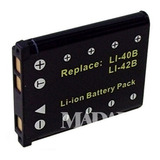 Bateria P/ Olympus Li-40b Li-40 Fe4000 Tg320 Vr-310 X785