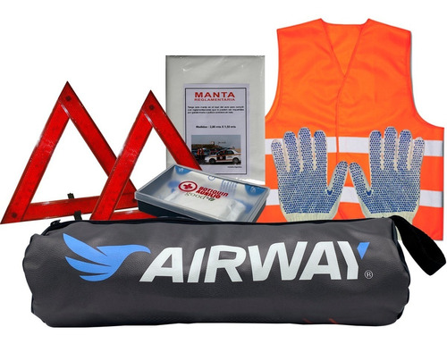 Kit De Seguridad Emergencia Vtv Autos Airway Reglamentario