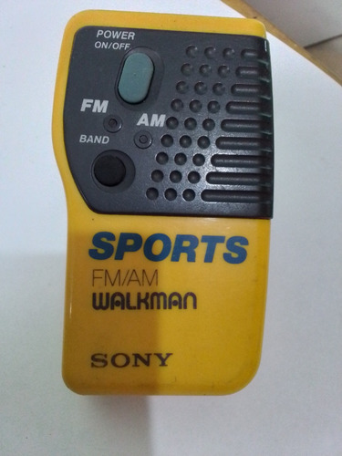 Radio Sports Am Fm Walkman Sony Original Analogo 