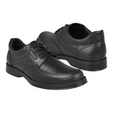 Zapatos Escolares Para Niño Stylo 618 Negro