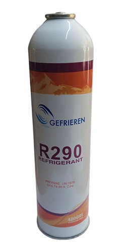 Gas Refrigerante Gefrieren R290 420grs