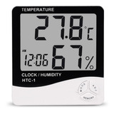 Termometro Higrometro Ambiental Lcd Digital Temperatura T