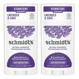 Schmidt's Desodorante Natural Sin Aluminio Para Mujeres Y Ho