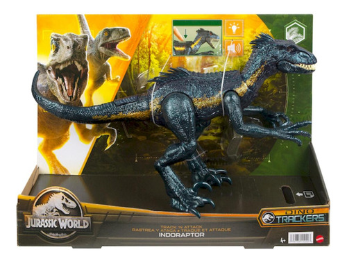 Dinosaurio Jurassic World Indorraptor Rastreo Y Ataca