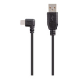 Cable De Carga Usb 2.0 A-macho A Mini-b 90 Grados 3.5 Met...