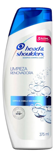 Shampoo Head & Shoulders Limpieza Renovadora 375ml