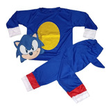 Disfraz Infantil Sonic Con Mascara