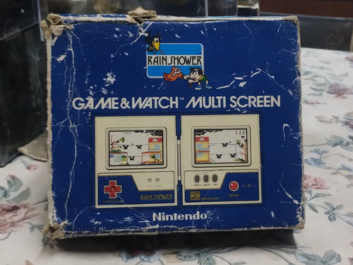 Nintendo Game & Watch Multi Screen Rain Showek.