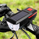 Farol Bike 600 Lumens Solar/usb - Farol Led T6
