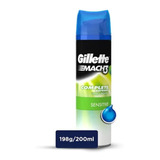 Gel De Afeitar Gillette Mach 3 Sensitive X 200 Ml