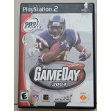 Jogo Ps2- Nfl Game Day 2004