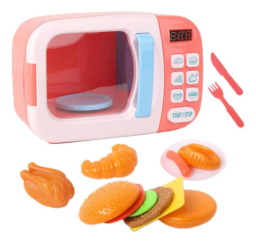 Electronic Kids Microwave Toy .