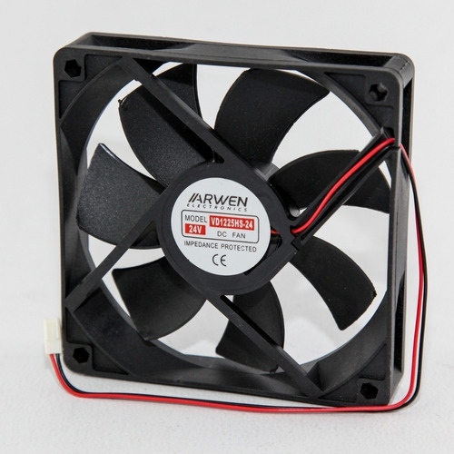 Cooler Turbina Fan 24v Arwen 4 PuLG 120x120x25 2500rpm 