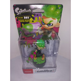 Amiibo Splatoon Inkling Boy Neon Green Nintendo 