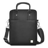 Wiwu Hali Vertical Bag Bolso Para Notebook Y Tablet 14 PuLG Color Negro Tamaño De La Pantalla 14