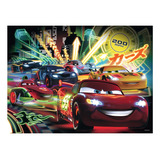 Disney Cars Neón Rompecabezas P/niños 100p Xxl Ravensburger