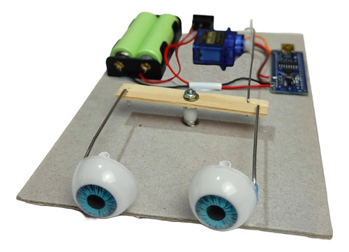 Olhos Do Robô Animatronic Diy - Kit Arduino De Robótica