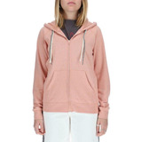 Poleron Mujer Lette Zip Naranjo Element