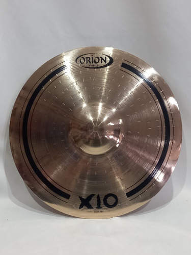 Prato Ataque Orion Crash X10 Crash 18'' Liga B10 Bronze